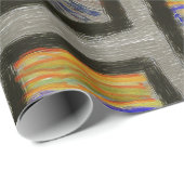 Papier Cadeau Le cri (Coin rond)