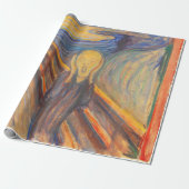 Papier Cadeau Le Cri d'Edvard Munch (Déroulé)