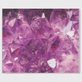 Papier Cadeau Le cristal de violet (Plat)