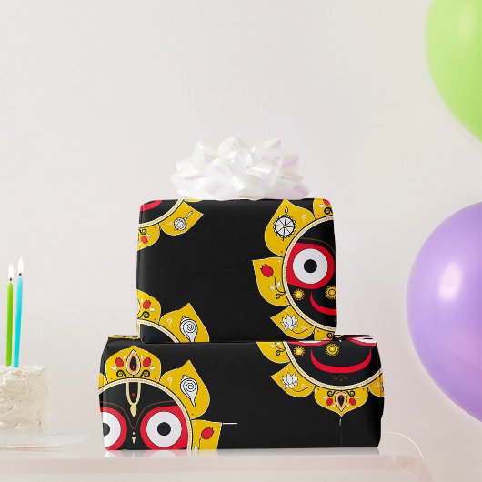 Papier Cadeau Le Dieu Indien De L'Univers Envelopper Le Papier