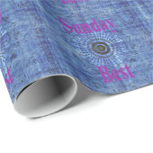 Papier Cadeau Le dimanche (Coin rond)