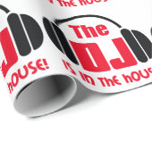 Papier Cadeau Le DJ (Coin rond)