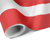 Papier Cadeau Le drapeau des États-Unis d'Amérique (Coin rond)