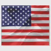 Papier Cadeau Le drapeau des États-Unis d'Amérique (Plat)
