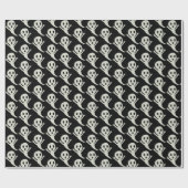 Papier Cadeau Le fantôme de style Chibi (Plat)