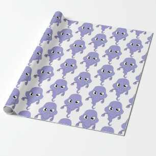 Papier Cadeau Le fantôme de style Chibi