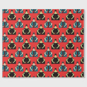 Papier Cadeau Le féministe art déco (Plat)