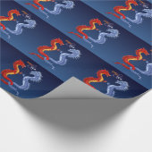 PAPIER CADEAU LE FEU ET GLACE (Coin)