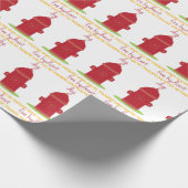 Papier Cadeau Le Feu Hydrant (Coin)