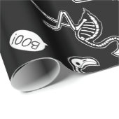 Papier Cadeau Le Flamant rose fantôme (Coin rond)