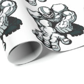 PAPIER CADEAU LE FOOTBALL (Coin rond)