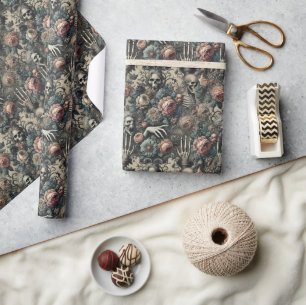 Papier Cadeau Le Gambit du Goule – Victorien gothique