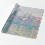 Papier Cadeau Le Grand Canal De Venise Par Claude Monet<br><div class="desc">Le Grand Canal De Venise Par Claude Monet</div>