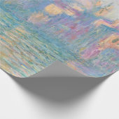 Papier Cadeau Le Grand Canal De Venise Par Claude Monet (Coin)