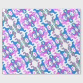 Papier Cadeau Le Grand Danois Pattern (Plat)