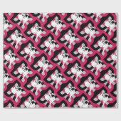 Papier Cadeau Le grand Danse Motif (Plat)