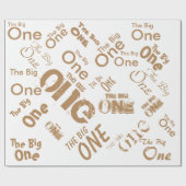 Papier Cadeau Le grand papier à envelopper (Plat)