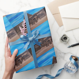 Papier Cadeau Le Grand Sphinx et la Pyramide de Khafre