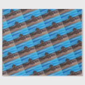 Papier Cadeau Le Grand Sphinx et la Pyramide de Khafre (Plat)