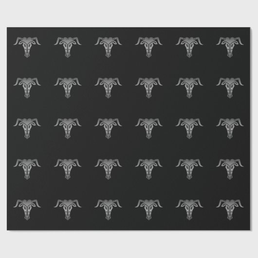 Papier Cadeau Le grec ancien Minotaur font face (Plat)