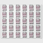 Papier Cadeau Le hibou que vous avez besoin est AMOUR (Plat)