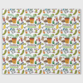 Papier Cadeau Le Jardin (Plat)