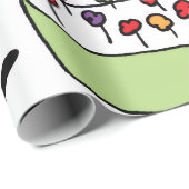 Papier Cadeau Le Jardin (Coin rond)