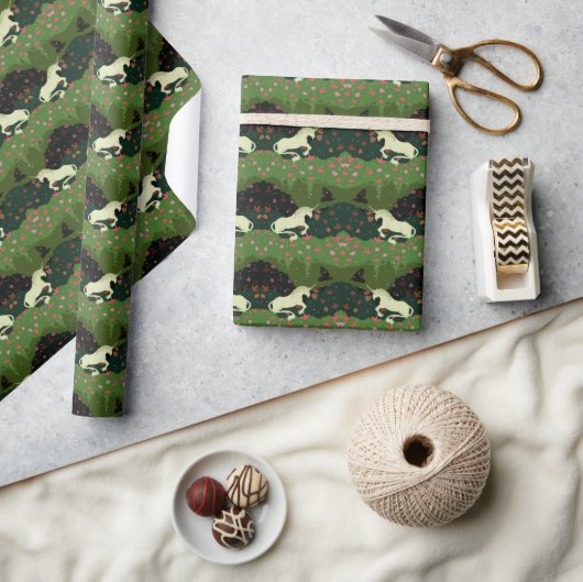 Papier Cadeau Le Jardin de la Licorne (Artisanat)