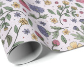 Papier Cadeau Le jardin de Mary Ellen (Coin rond)