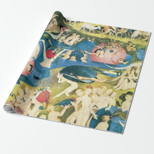 Papier Cadeau Le Jardin Des Plaisirs Terrestres Hieronymus Bosch
