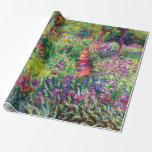 Papier Cadeau Le jardin d'Iris par Claude Monet<br><div class="desc">S'il vous plaît visitez mon magasin pour un design plus intéressant et plus de choix de couleurs.
=> zazzle.com/colorfulworld*</div>