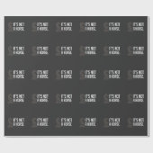 Papier Cadeau Le Joueur D'Échecs Cite La Pièce Du Chevalier Pas  (Plat)