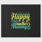 Papier Cadeau Le Jour de Maman (Plat)