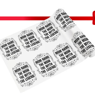 Papier Cadeau Le jour de mère heureux de maman