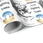 Papier Cadeau Le magicien d'Oz (Coin rond)