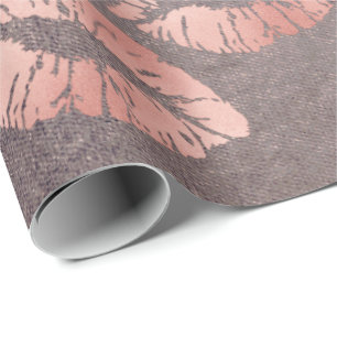 Papier Cadeau Le maquillage de lèvres de baiser rougissent
