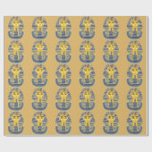 Papier Cadeau Le masque de Toutankhamon (Plat)