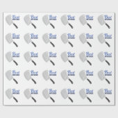 Papier Cadeau Le meilleur boucher (Plat)