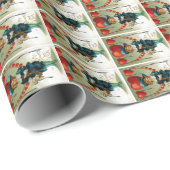 Papier Cadeau Le Meilleur cadeau de mon coeur (Coin rond)