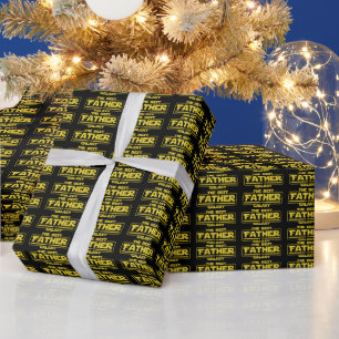 Papier Cadeau Le Meilleur Père Dans Le Cadeau De Fête des pères