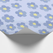 Papier Cadeau Le message caché personnalisable m'oublient pas (Coin)