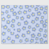 Papier Cadeau Le message caché personnalisable m'oublient pas (Plat)