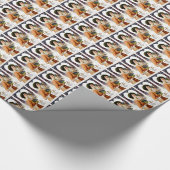 Papier Cadeau Le message Fond de l'amour (Coin)