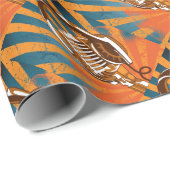 Papier Cadeau Le microphone parlant (Coin rond)