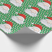 Papier Cadeau Le mignon Père Noël (Coin)