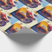 Papier Cadeau Le Monaco 1957 Grand prix (Coin)