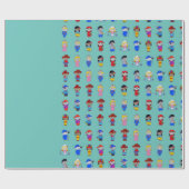 Papier Cadeau Le Monde de l'amour (Plat)