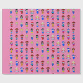 Papier Cadeau Le Monde de l'amour (Plat)