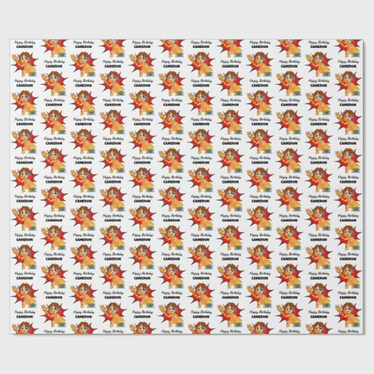 Papier Cadeau Le Monde de Ryan (Plat)