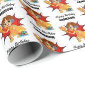 Papier Cadeau Le Monde de Ryan (Coin rond)